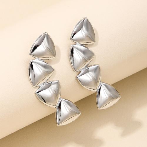 Tibetan Style Stud Earring, plated, for woman, more colors for choice, Sold By Pair