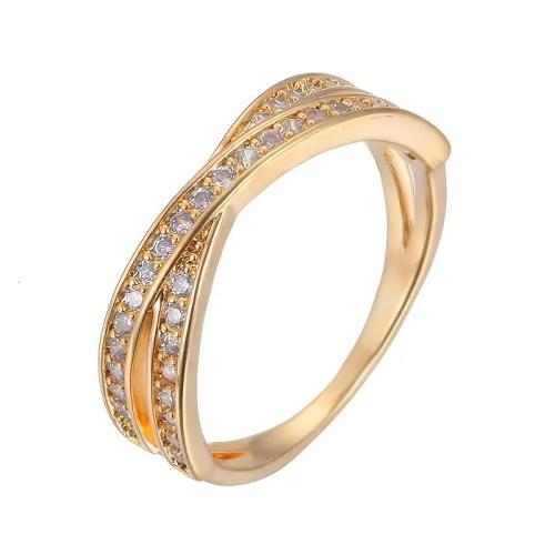 Cubic Zirconia Micro Pave Brass Ring, Unisex & different size for choice & micro pave cubic zirconia, more colors for choice, Sold By PC