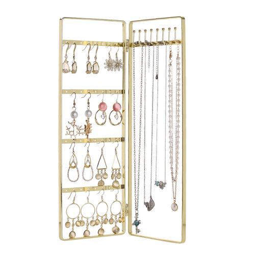 Iron Earring Display, plated, Foldable & different styles for choice, Sold By PC