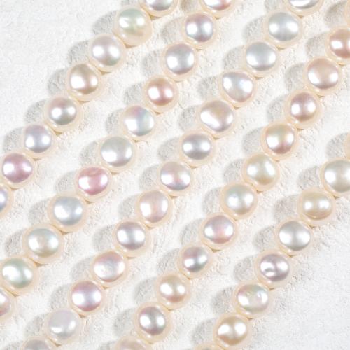 Keshi Cultured Freshwater Pearl Beads, DIY & different size for choice, white, Sold Per Approx 38 cm Strand