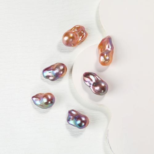 Cultured Baroque Freshwater Pearl Beads, DIY, more colors for choice, 15x24mm, Sold By PC