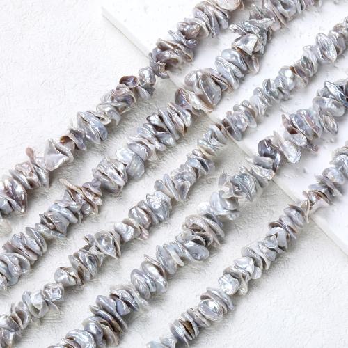 Cultured Baroque Freshwater Pearl Beads, DIY, white, about: 8-9mm, Sold Per Approx 38-40 cm Strand