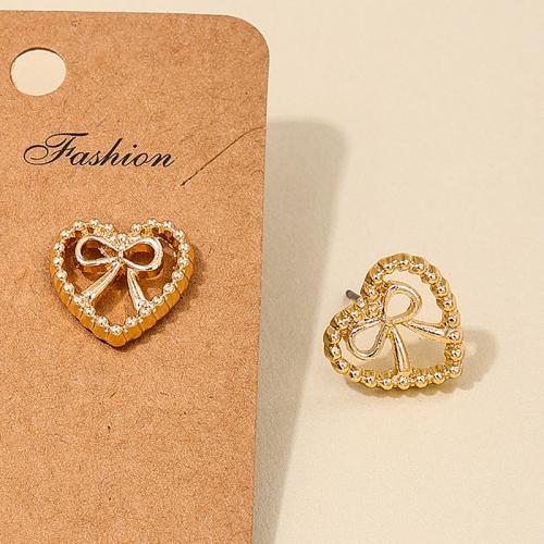 Tibetan Style Stud Earring, plated, for woman, more colors for choice, Sold By Pair