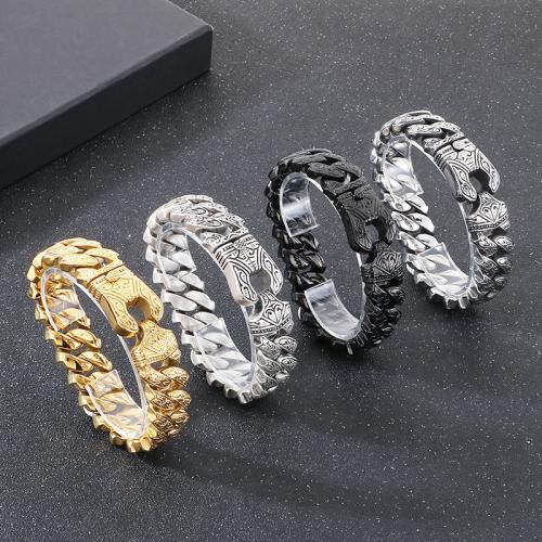 Stainless Steel Jewelry Bracelet, 304 Stainless Steel, Vacuum Ion Plating, different size for choice & for man, more colors for choice, Sold By PC