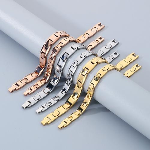 Stainless Steel Jewelry Bracelet, 304 Stainless Steel, Vacuum Ion Plating, different size for choice & for man, more colors for choice, Sold By PC