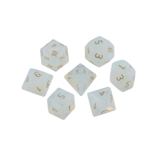 Dice for games, Glass, Geometrical Pattern, Carved, different styles for choice, Sold By PC