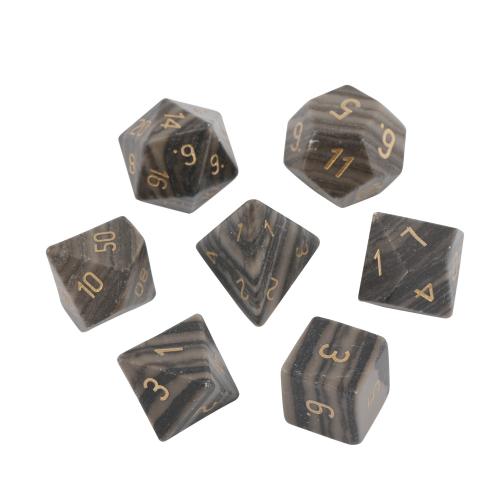 Dice for games, Grain Stone, Geometrical Pattern, different styles for choice, Sold By PC