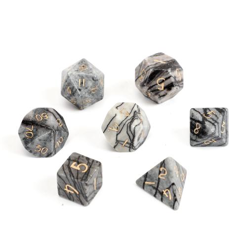 Dice for games, Network Stone, Geometrical Pattern, different styles for choice, Sold By PC