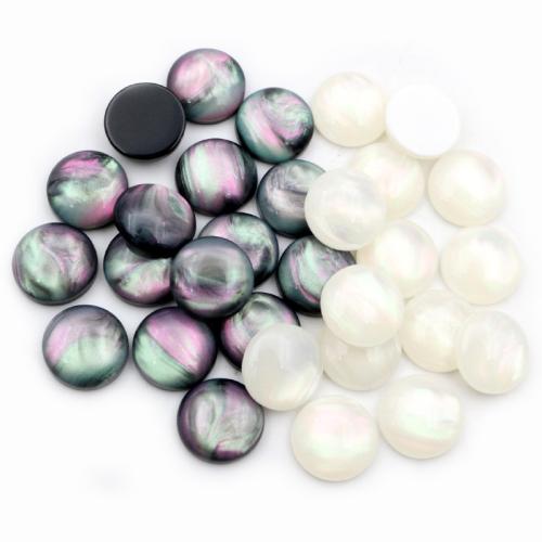 Fashion Resin Cabochons, Dome, DIY, more colors for choice, 12mm, Approx 100PCs/Bag, Sold By Bag