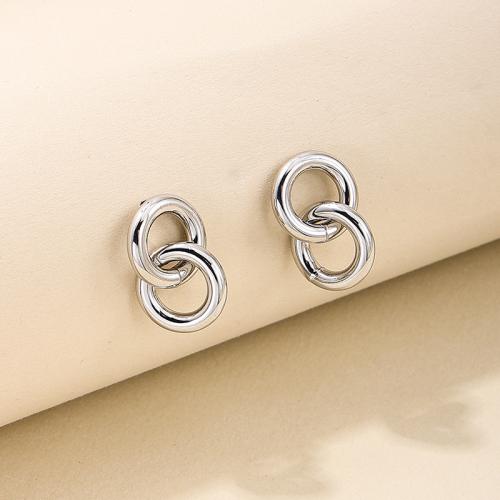 Tibetan Style Stud Earring, plated, for woman, more colors for choice, Sold By Pair