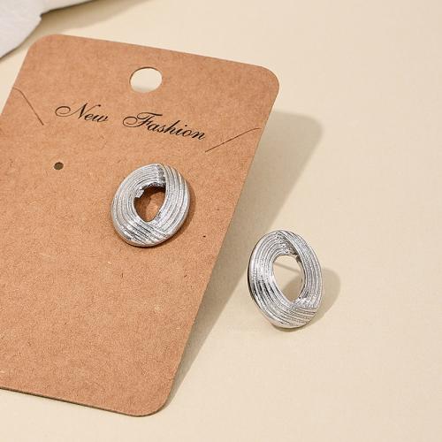 Tibetan Style Stud Earring, plated, for woman, more colors for choice, Sold By Pair