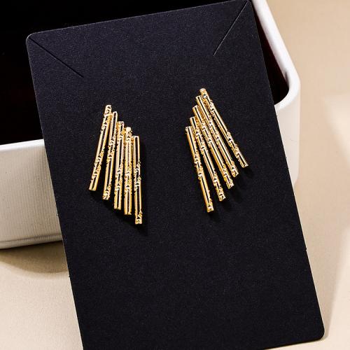 Tibetan Style Stud Earring, plated, for woman, more colors for choice, Sold By Pair