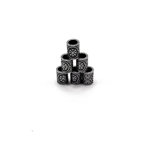 Edelstahl-Beads, 304 Edelstahl, DIY, 6mm, verkauft von PC