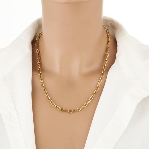 Collier de bijoux en acier inoxydable, Acier inoxydable 304, pour femme, Longueur:41-50 cm, Vendu par PC