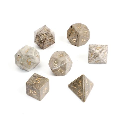 Dice for games, Larimar, Geometrical Pattern, different styles for choice, Sold By PC