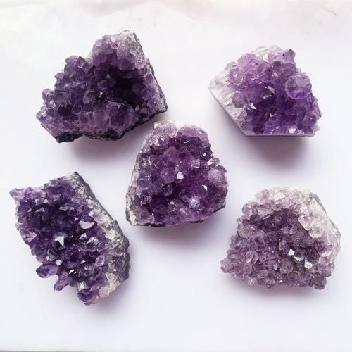 Fashion Decoration, Amethyst, for home and office & different size for choice, purple, Sold By PC