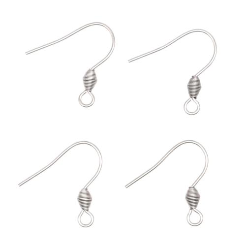 Stainless Steel Hook Earwire, 304 Stainless Steel, DIY, original color, 19x0.70mm, Approx 100PCs/Bag, Sold By Bag