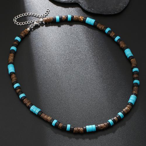 Fashion Necklace Jewelry, Coco, with turquoise, for man, more colors for choice, Sold By PC