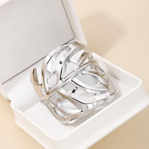 Tibetan Style Bangle, Leaf, plated, for woman, more colors for choice, Sold By PC