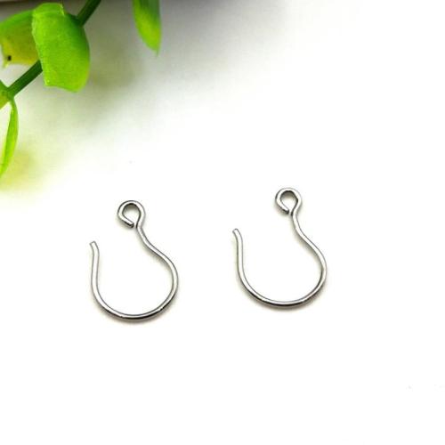 Stainless Steel Hook Earwire, 316L Stainless Steel, plated, DIY, original color, Sold By PC