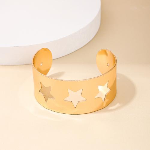 Tibetan Style Bangle, Star, plated, for woman, more colors for choice, Sold By PC