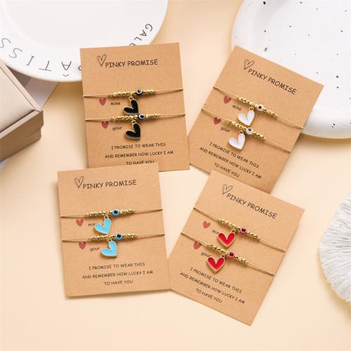 Tibetan Style Bracelet, Vacuum Ion Plating, for woman & enamel, more colors for choice, Sold By PC