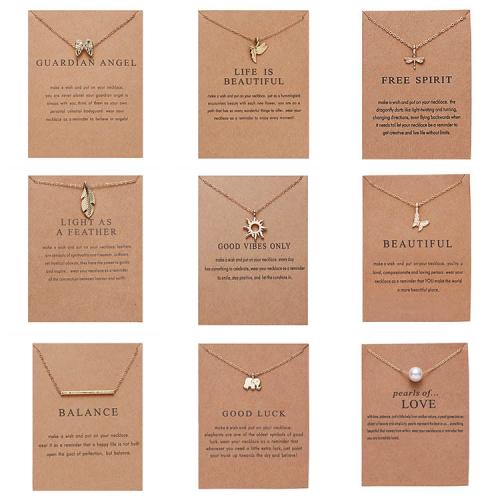 Tibetan Style Jewelry Necklace, Vacuum Ion Plating, different styles for choice & for woman, more colors for choice, Sold By PC