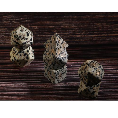 Dice for games, Dalmatian, Geometrical Pattern, different styles for choice, Sold By PC