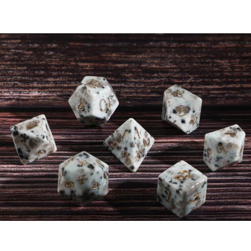 Dice for games, Lotus Jasper, Geometrical Pattern, different styles for choice, Sold By PC