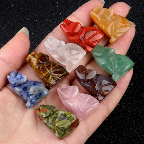 Fashion Decoration, Natural Stone, Animal, fashion jewelry & different materials for choice, more colors for choice, Sold By PC