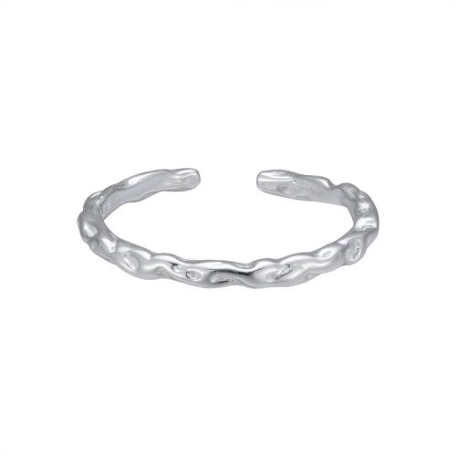 925 Sterling Silver Finger Rings, for woman, silver color, Sold By PC