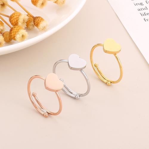 Stainless Steel Finger Ring, 304 Stainless Steel, Vacuum Ion Plating, different size for choice & different styles for choice & for woman, more colors for choice, Sold By PC