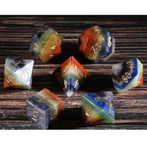 Dice for games, Gemstone, Geometrical Pattern, different styles for choice, Sold By PC