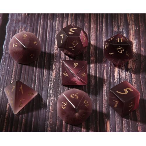 Dice for games, Cats Eye, Geometrical Pattern, different styles for choice, purple, Sold By PC