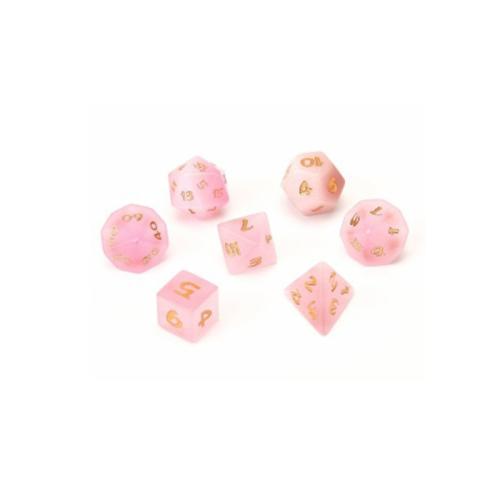 Dice for games, Cats Eye, Geometrical Pattern, different styles for choice, pink, Sold By PC