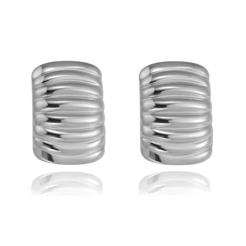 Stainless Steel Stud Earrings, 304 Stainless Steel, plated, fashion jewelry & different styles for choice & for woman, more colors for choice, Sold By Pair