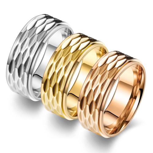 Stainless Steel Finger Ring, 304 Stainless Steel, polished, fashion jewelry & Unisex & different size for choice, more colors for choice, Sold By PC