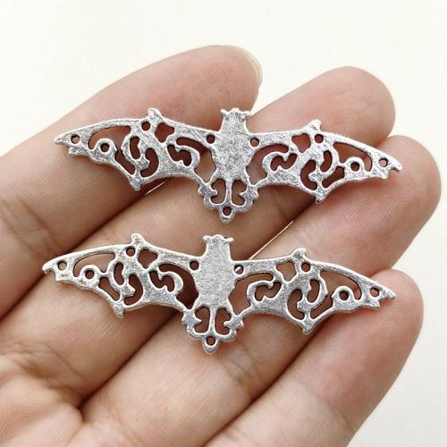 Tibetan Style Animal Pendants, Bat, antique silver color plated, DIY, 100PCs/Bag, Sold By Bag