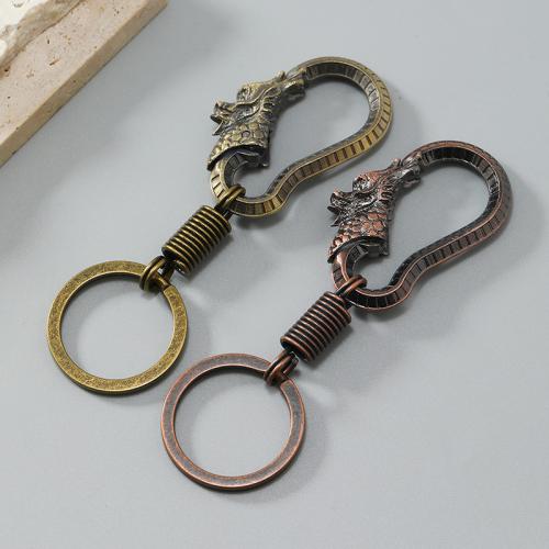 Tibetan Style Key Clasp, with Iron, DIY & Unisex, more colors for choice, Sold By PC