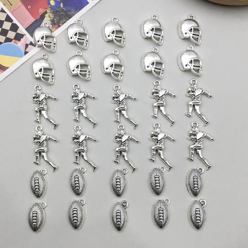 Tibetan Style Pendants, plated, DIY & different styles for choice, more colors for choice, 100PCs/Bag, Sold By Bag