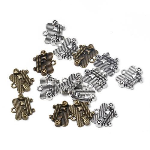 Zink-Aluminium-Anhänger, Zinklegierung, Sofa, plattiert, DIY, keine, 16.50x14mm, 100PCs/Tasche, verkauft von Tasche