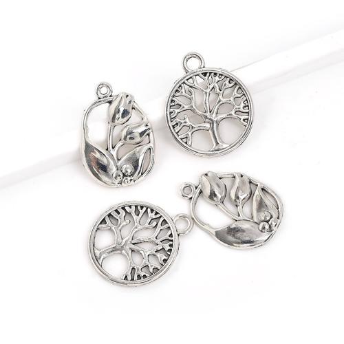 Tibetan Style Pendants, antique silver color plated, DIY & different styles for choice, more colors for choice, 100PCs/Bag, Sold By Bag