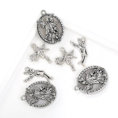 Pendentifs en alliage de zinc, Placage, DIY & styles différents pour le choix, plus de couleurs à choisir, 100PC/sac, Vendu par sac