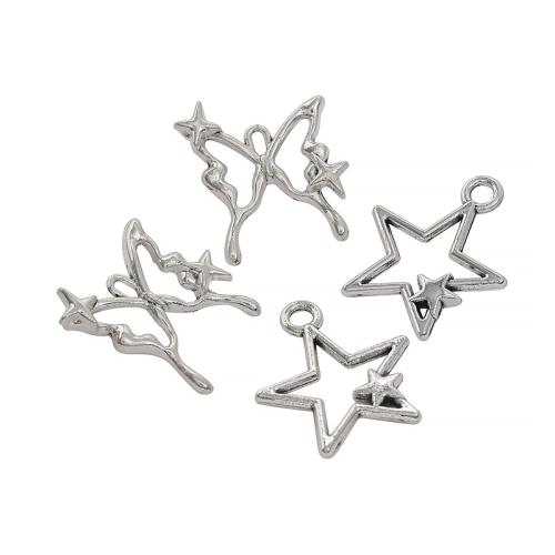 Pendentifs en alliage de zinc, Placage, DIY & styles différents pour le choix, plus de couleurs à choisir, 100PC/sac, Vendu par sac