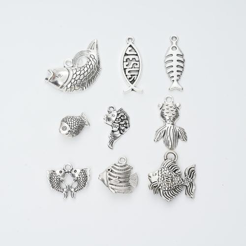 Pendentifs en alliage de zinc, Placage, DIY, plus de couleurs à choisir, 100PC/sac, Vendu par sac