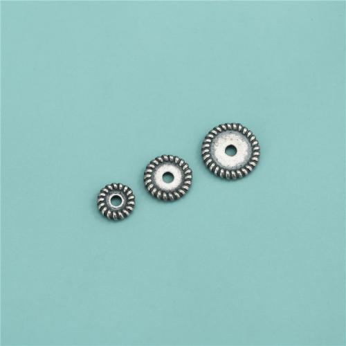 Gasket, 925 Sterling Silver, vintage & DIY & different size for choice, Hole:Approx 2mm, Sold By PC