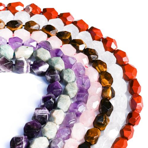 Gemstone Jewelry Beads, DIY & different materials for choice & faceted, more colors for choice, about:15-18mm, Approx 24PCs/Strand, Sold By Strand