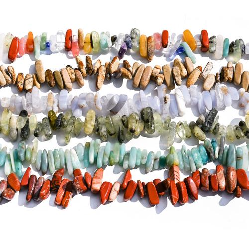 Gemstone Jewelry Beads, irregular, DIY, more colors for choice, Single length 15-25mm, width:5-8mm, Sold Per Approx 35 cm Strand