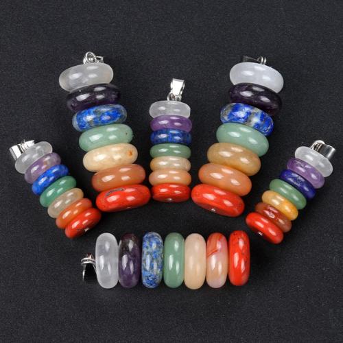 Gemstone Pendants Jewelry, DIY & different size for choice, more colors for choice, Sold By PC