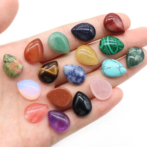 Gemstone Pendants Jewelry, Natural Stone, Teardrop, DIY & different materials for choice, more colors for choice, Sold By PC